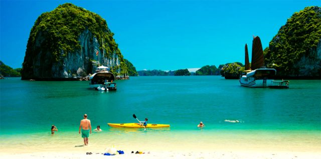 Monkey Island in Lan Ha bay